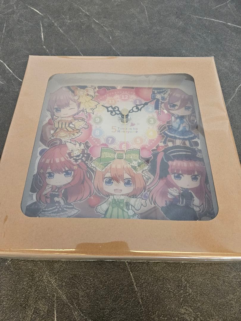 五等分の花嫁 ぷちちょこ　アクリル置時計 ロリィタver