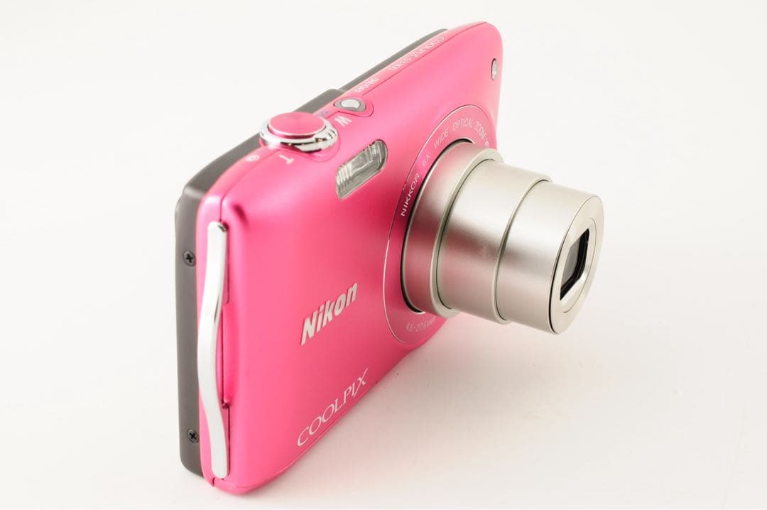 【美品】 Nikon ニコン COOLPIX S3300 ピンク