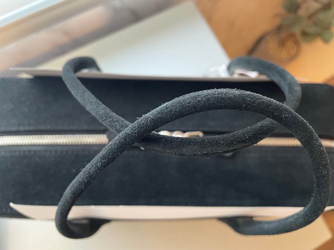 新品♦︎佐藤佳菜子♦︎BOX BOSTON (L) メゾンカナウ　スミクロ　スエード