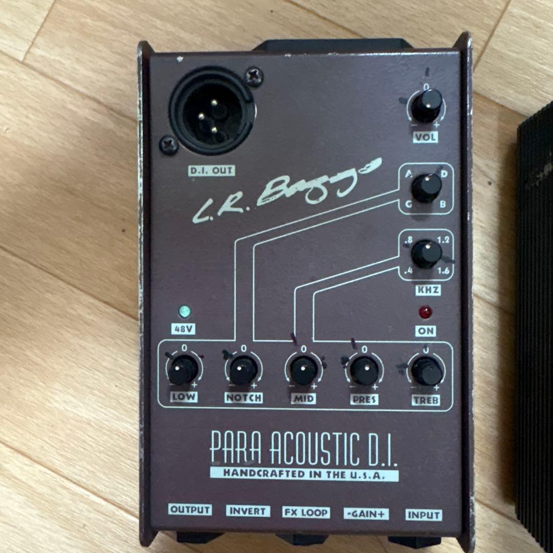 配信機器・PA機器・レコーディング機器 L.R. Baggs PARA D.I. & BOSS DI-1