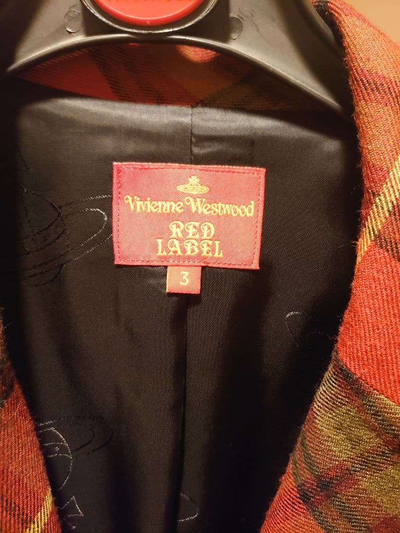 新*井様 Vivienne Westwood RED LABEL ジャケット 赤