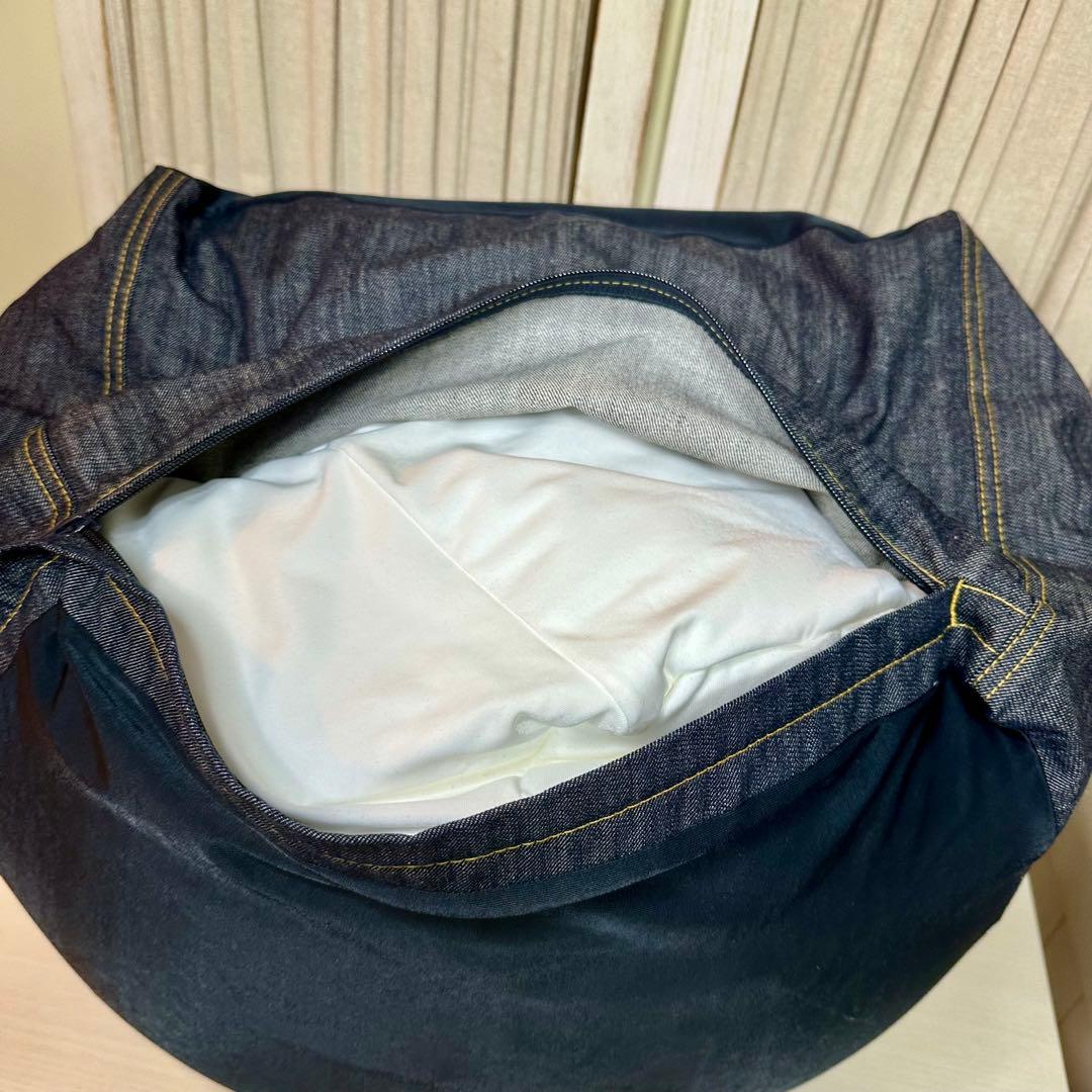 無印良品 体にフィットするソファ 小 デニムカバー付き