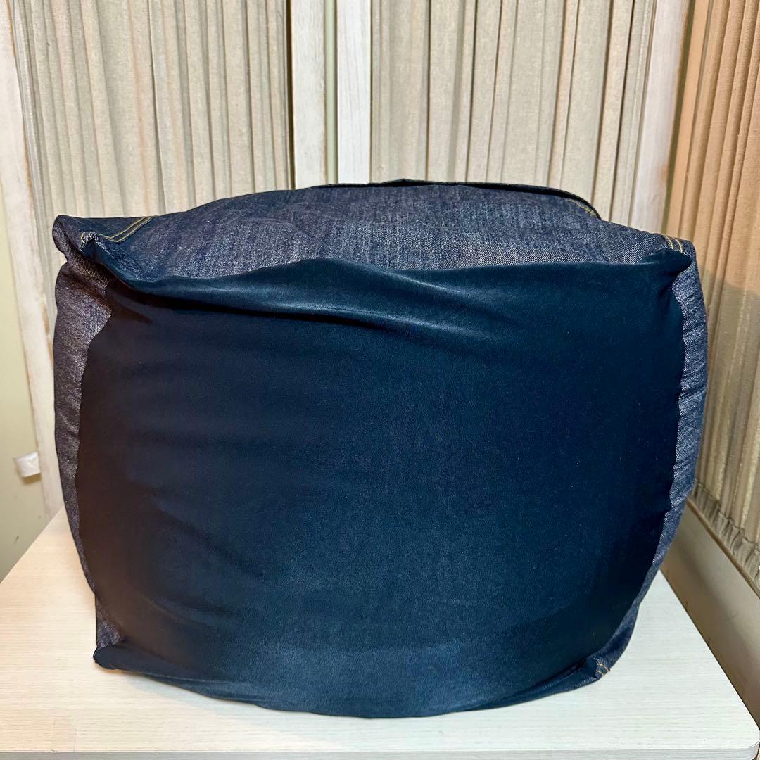 無印良品 体にフィットするソファ 小 デニムカバー付き