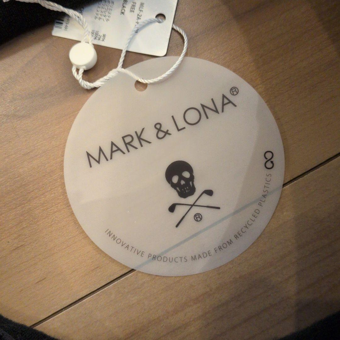 マークアンドロナ MARK & LONA ブラック バイザー