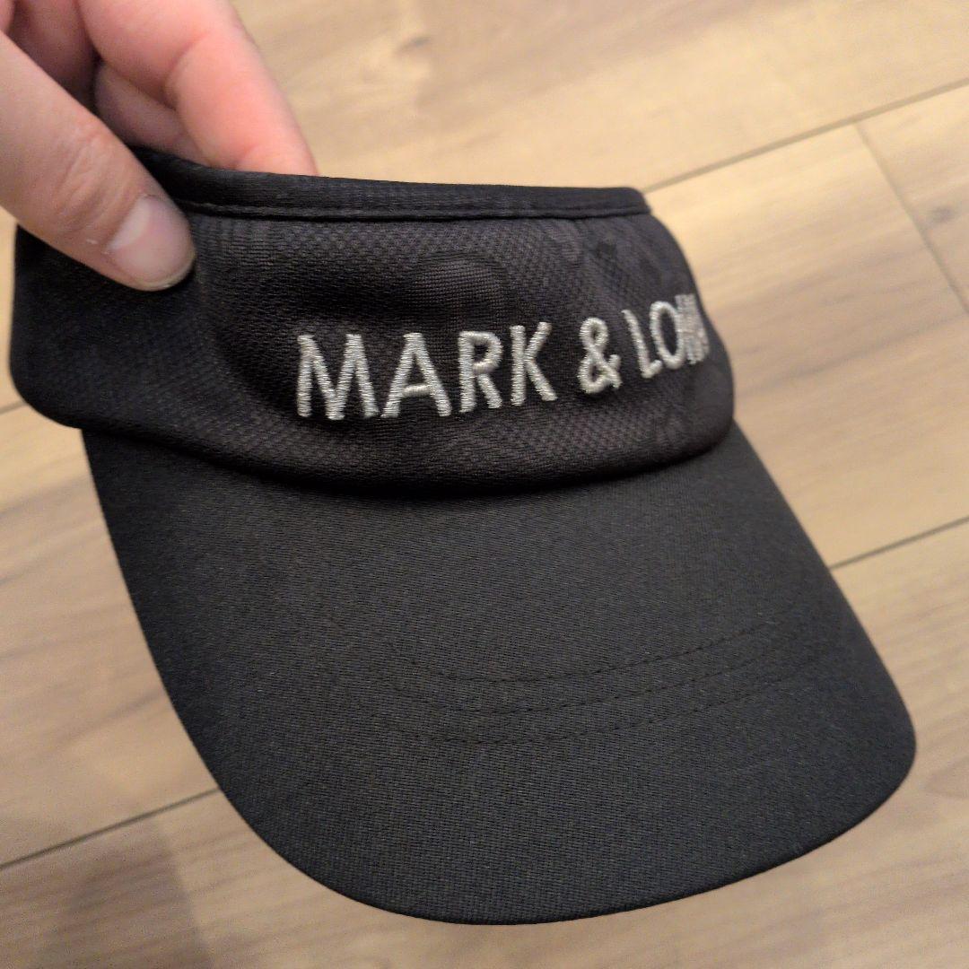 マークアンドロナ MARK & LONA ブラック バイザー