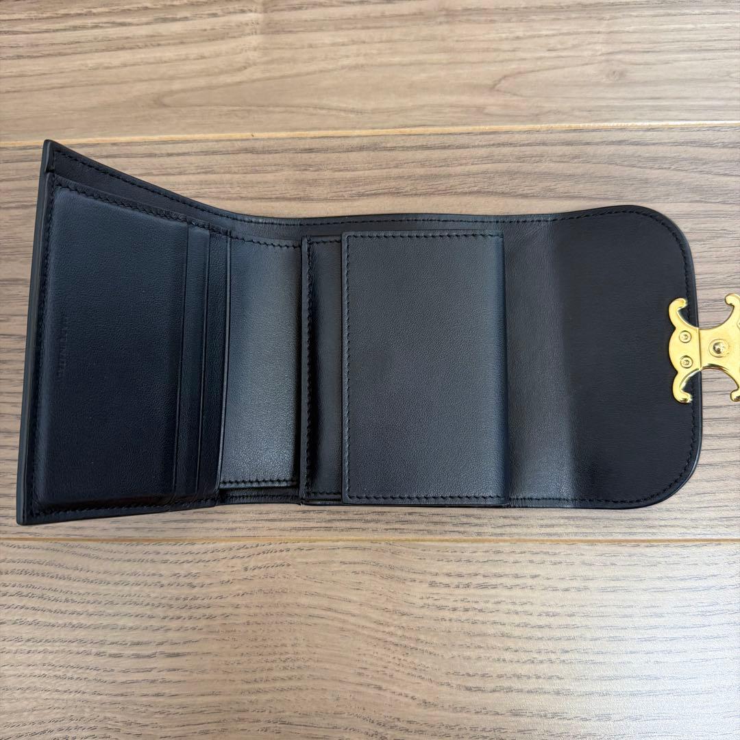 CELINE スモール フラップウォレット トリオンフ　財布　セリーヌ