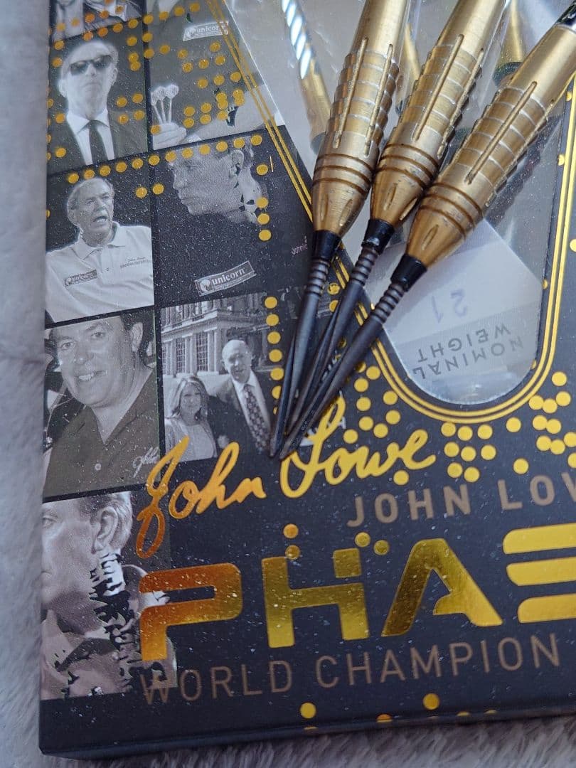 unicorn John Lowe phase3 スティールダーツ21ｇ