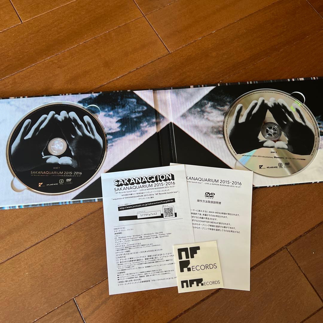 サカナクション SAKANAQUARIUM2015-2016 DVD 美品
