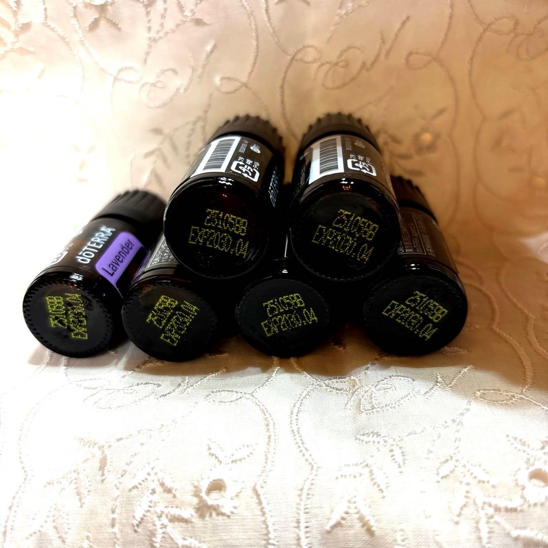 新品未開封　doTERRA ドテラ　ラベンダー5ml 6本　エッセンシャルオイル