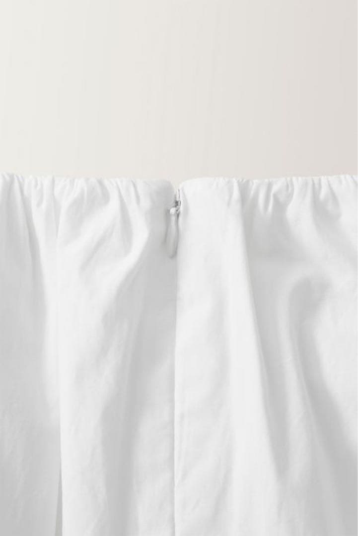 Nothing Written 25SS ホワイトフレアロングスカート