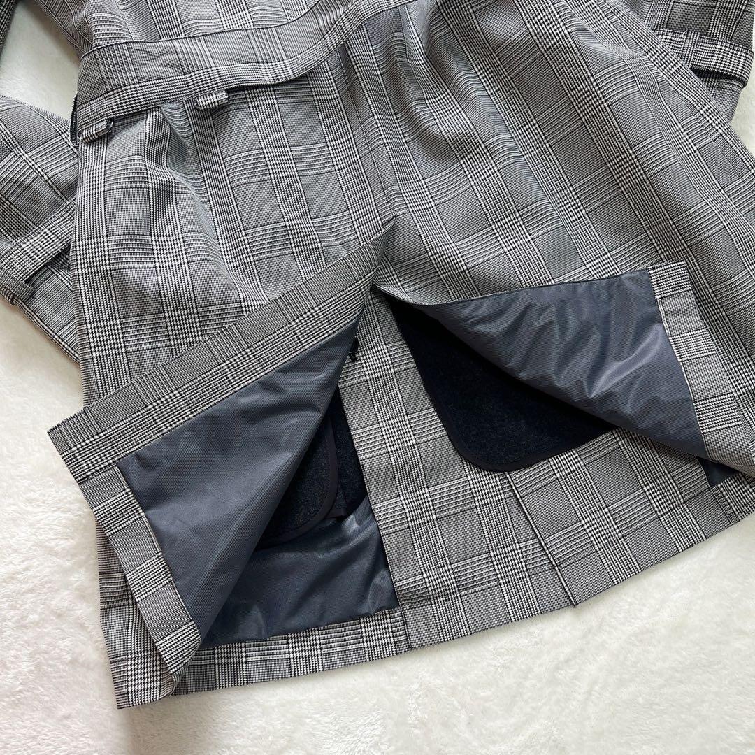 美品　ポールスミス　トレンチコート　千鳥柄　ライナー　カシミヤ混　Lサイズ