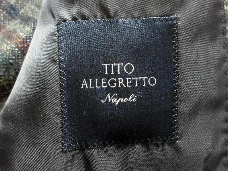 ま★ 新品TITO ALLEGRETTOティトアレグレットウールジャケット