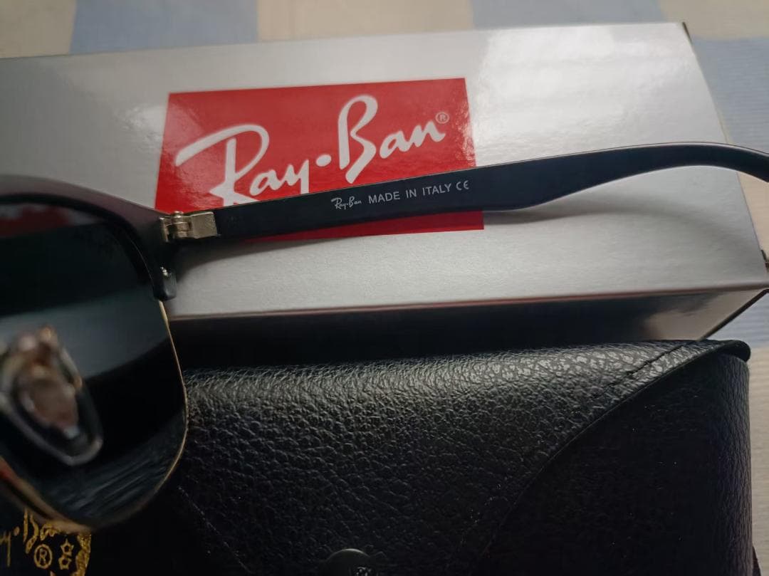 極美品 Ray-Ban RB3016 サングラス ブラック