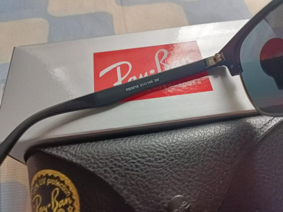極美品 Ray-Ban RB3016 サングラス ブラック