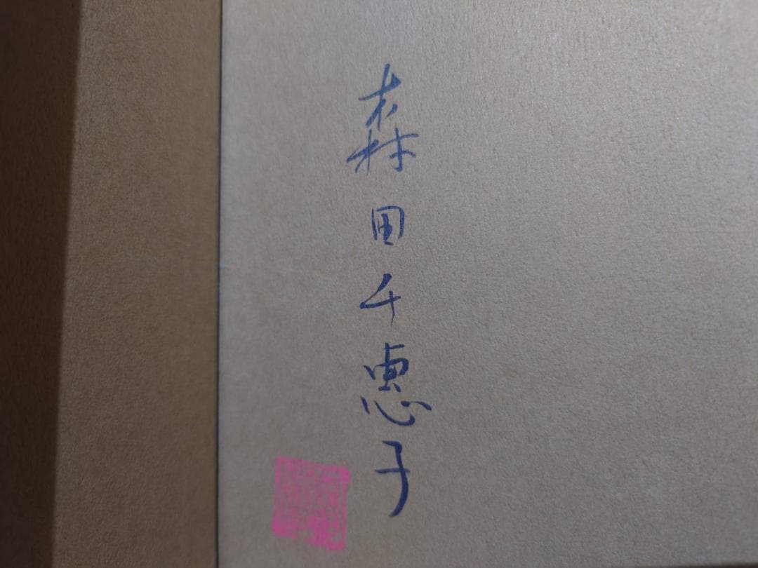 希少　サイン本　野生の大地　森田千惠子　写真集 大型本