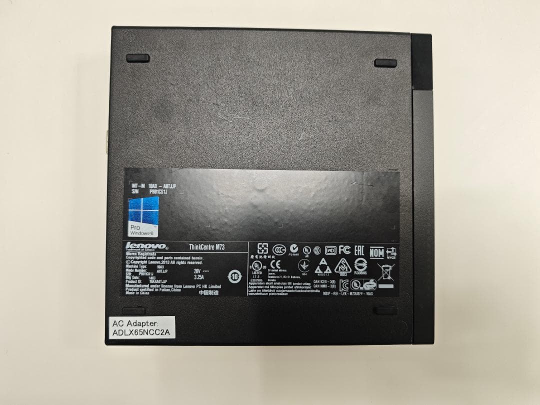 ミニPC ThinkCentre M73 i5/SSD128GB/8GB/ChromeOS