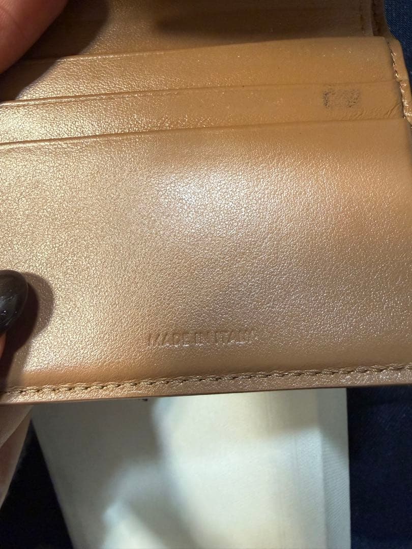 レザー三つ折り財布 CELINE