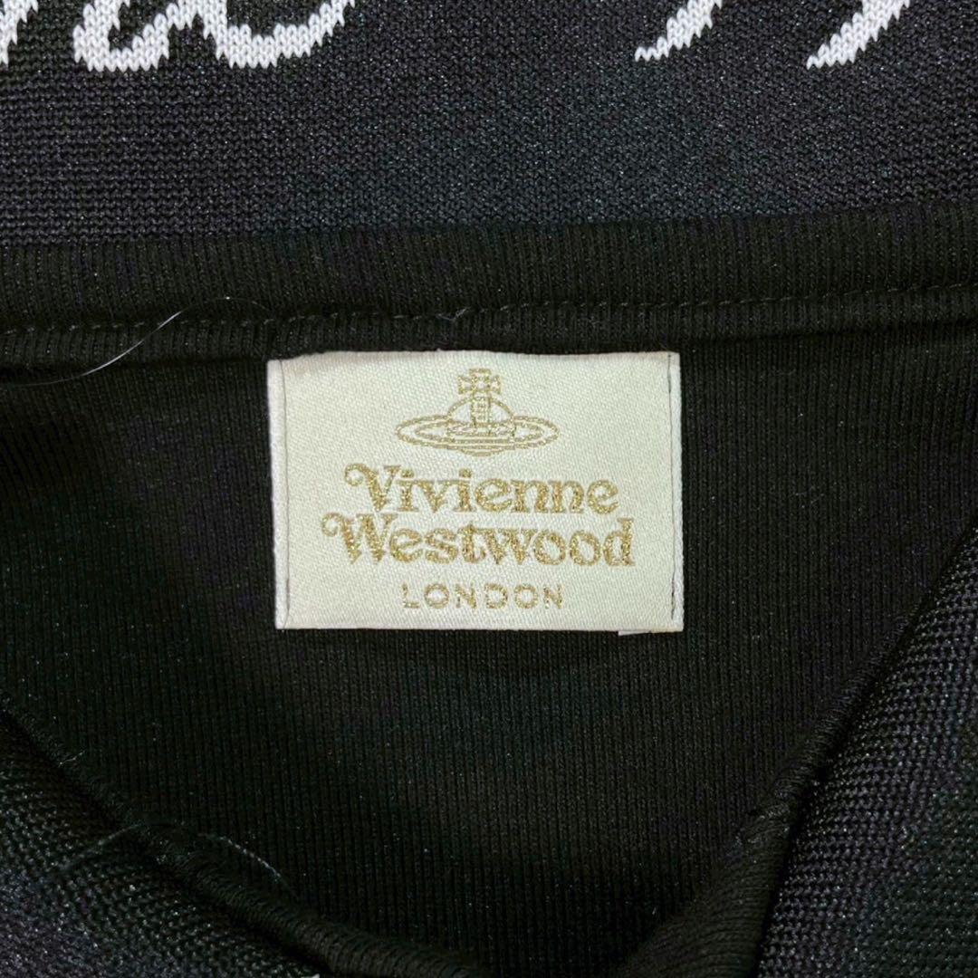 Vivienne Westwood レディース 半袖 ポロシャツ 黒 古着