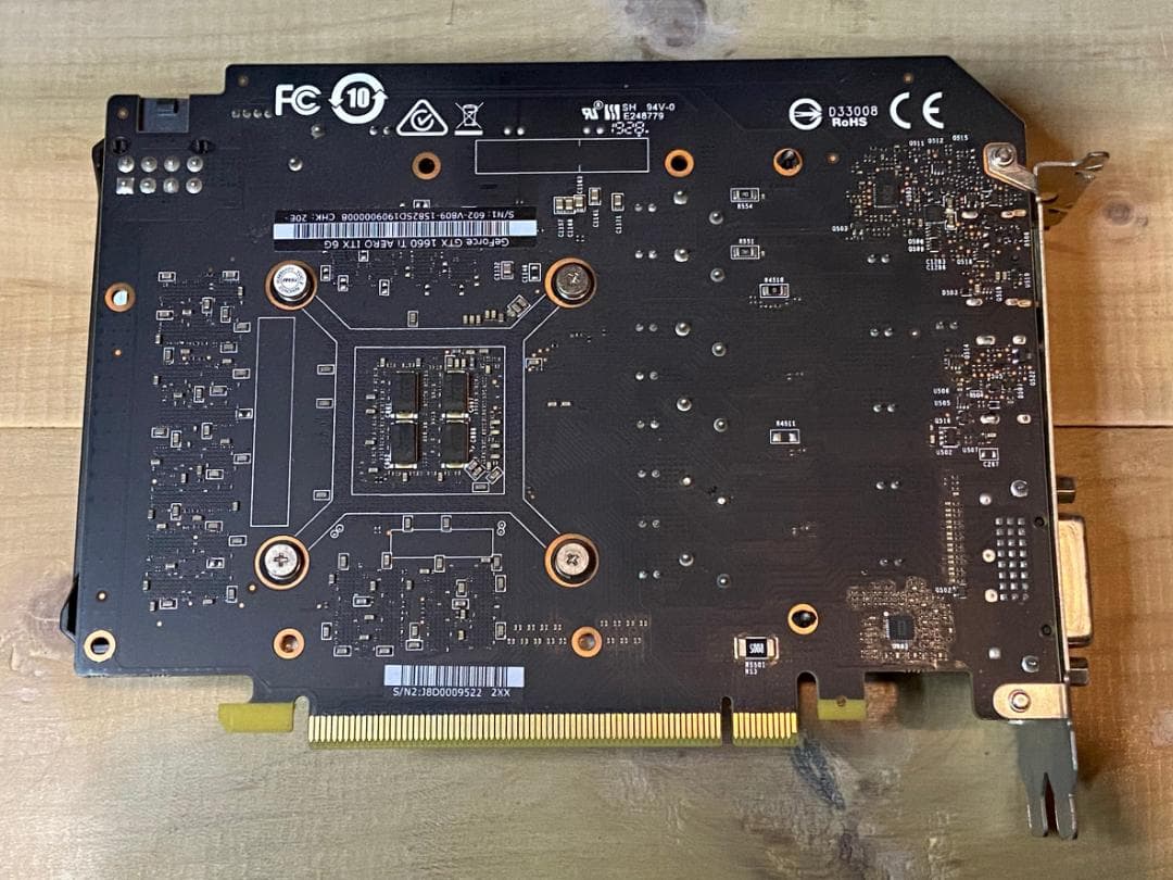 グラフィックボード・グラボ・ビデオカード MSI GeForce GTX 1660Ti AERO ITX 6G