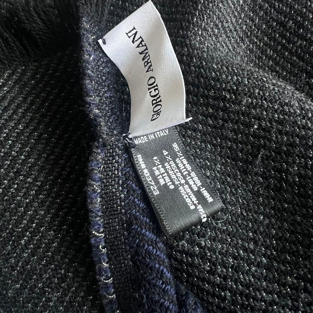 GIORGIO ARMANI ウールマフラー