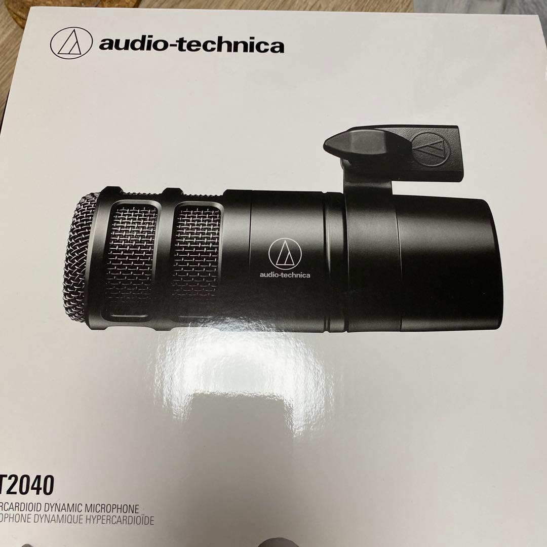 audio-technica ダイナミックマイク 専用ケース付き　　AT2040