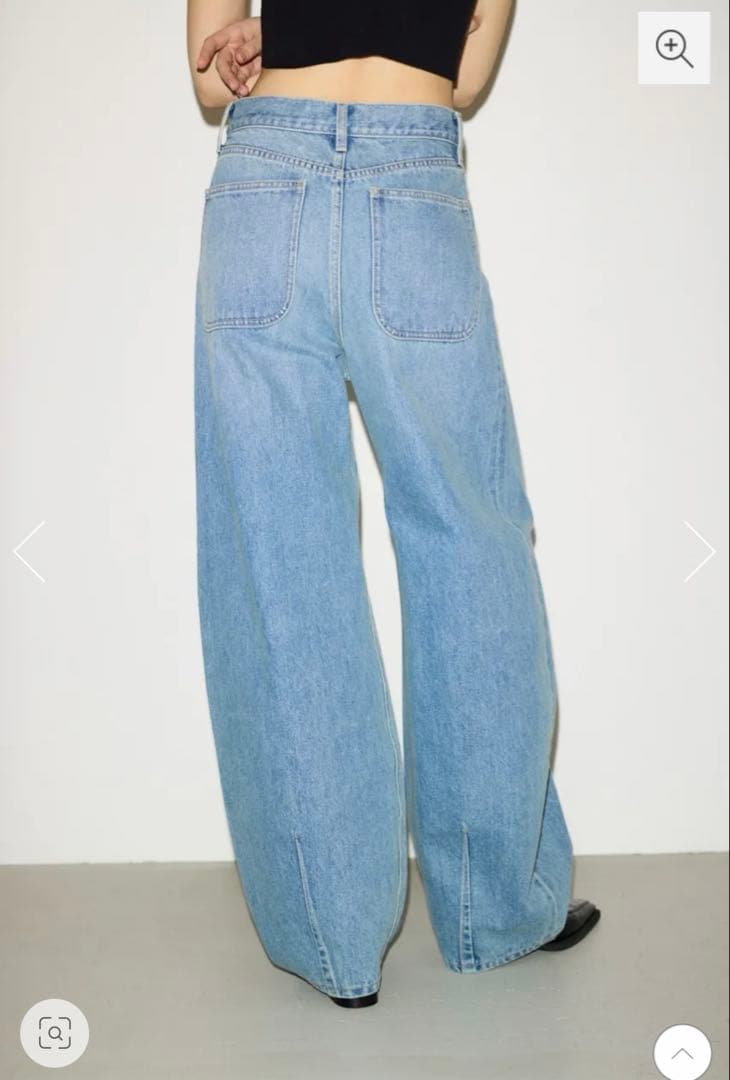 THROW by SLY J／W CURVE TUCKED パンツ