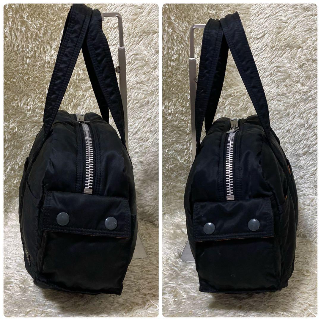 極美品 完売品 ポーター タンカー ボストンバッグ S ブラック ナイロン