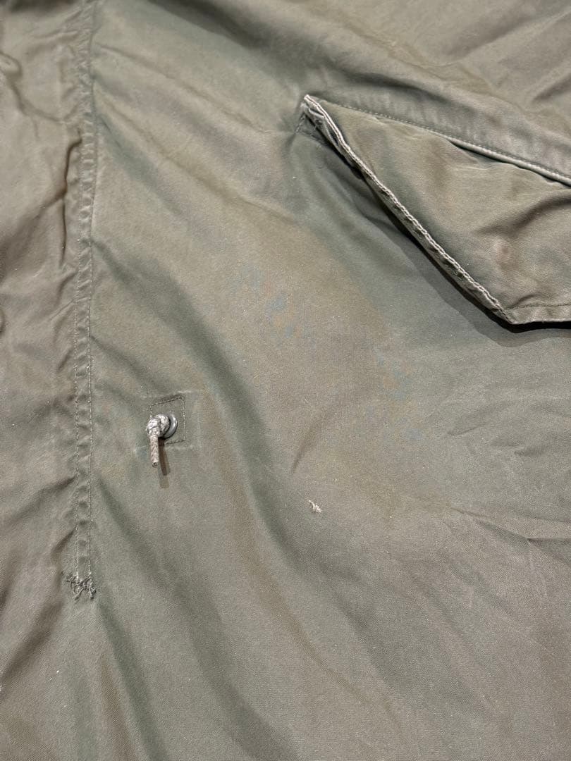 フルセット 実物 US ARMY M65 フィッシュテイルパーカ XL