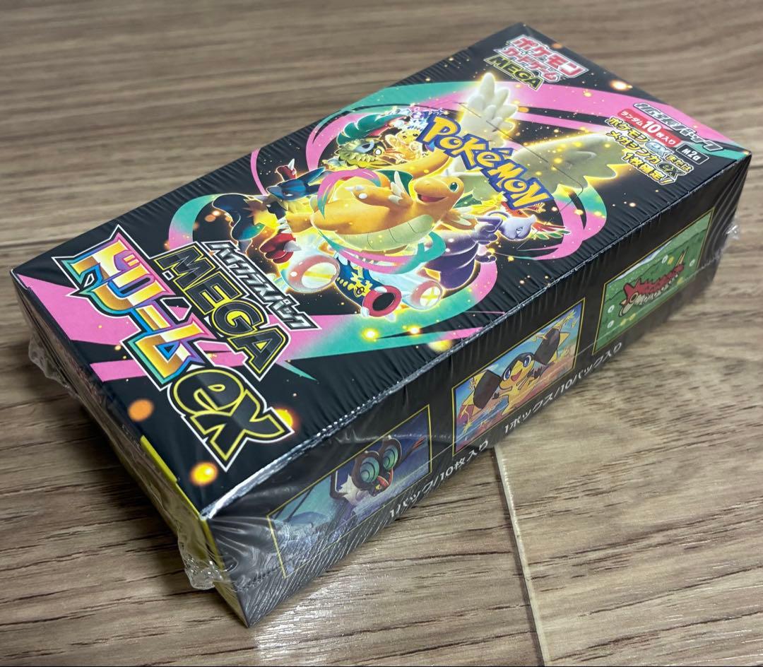 ポケモンカードゲーム　MEGA ドリームex BOX シュリンク付き