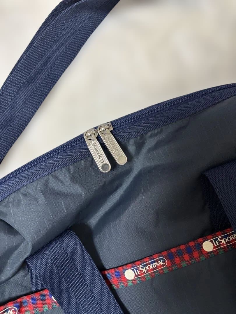 【美品】レスポートサック×ファミリア　ボストンバッグ