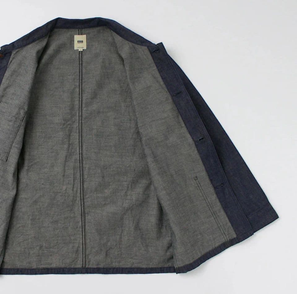 ​【新品】FOB FACTORY デニムカバーオール Gジャン 日本製F2447