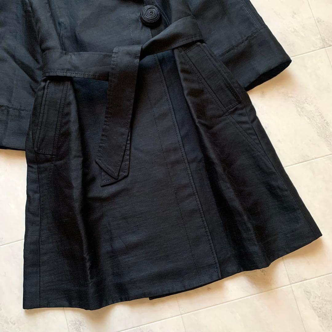 美品♡ヴィヴィアンタム チャイナ風 トレンチコート スプリングコート 黒 S