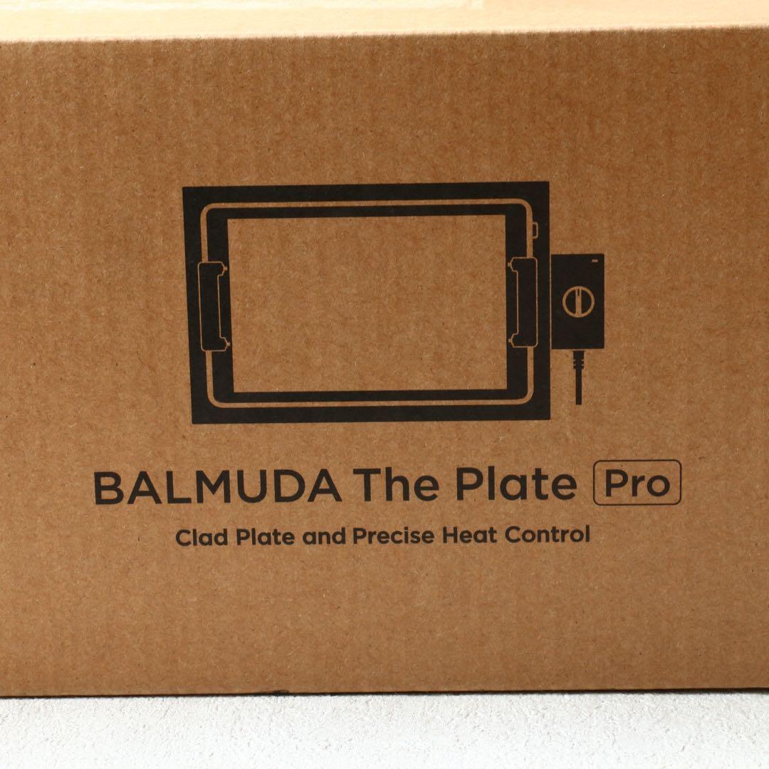 新品未使用品　BALMUDA The Plate Pro K10-BK ブラック