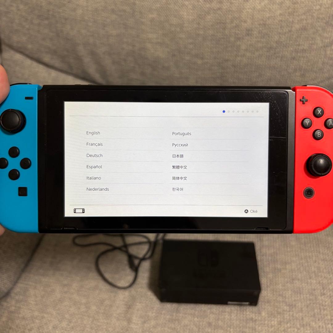 Nintendo Switch 本体 付属品あり