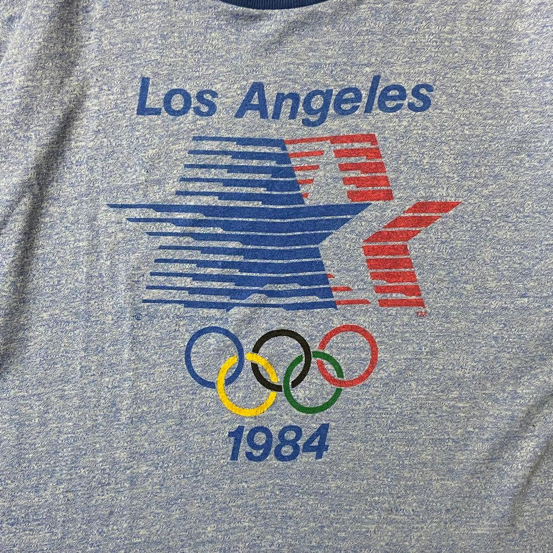 80s リーバイス USA製 オリンピック Tシャツ リンガーT