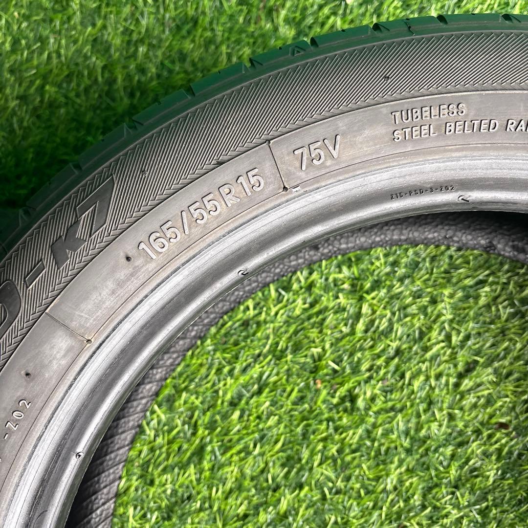 ヨ*ン様 165/55R15／TOYO SD-K7 2021年製／4本送料無料で