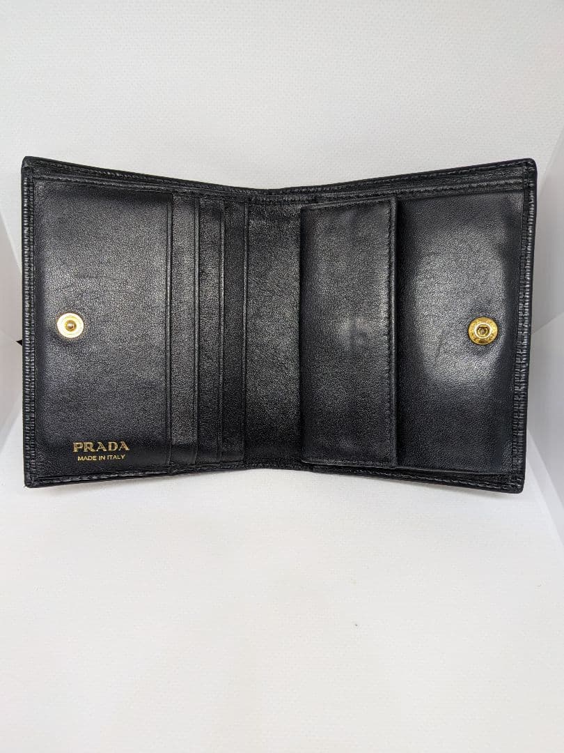 PRADA プラダ　ヴィッテロムーブ 二つ折り　財布 　1MV204 牛革