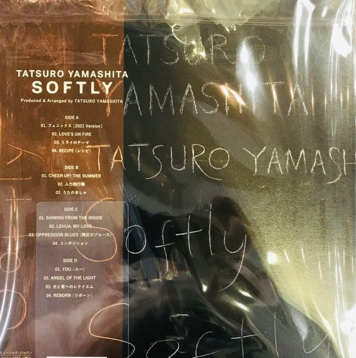 山下達郎/SOFTLY レコード　完全生産限定盤2LP/180g重量盤　店頭完売