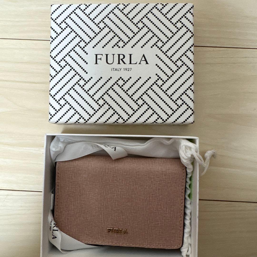 FURLA ピンク 名刺入れ　新品未使用