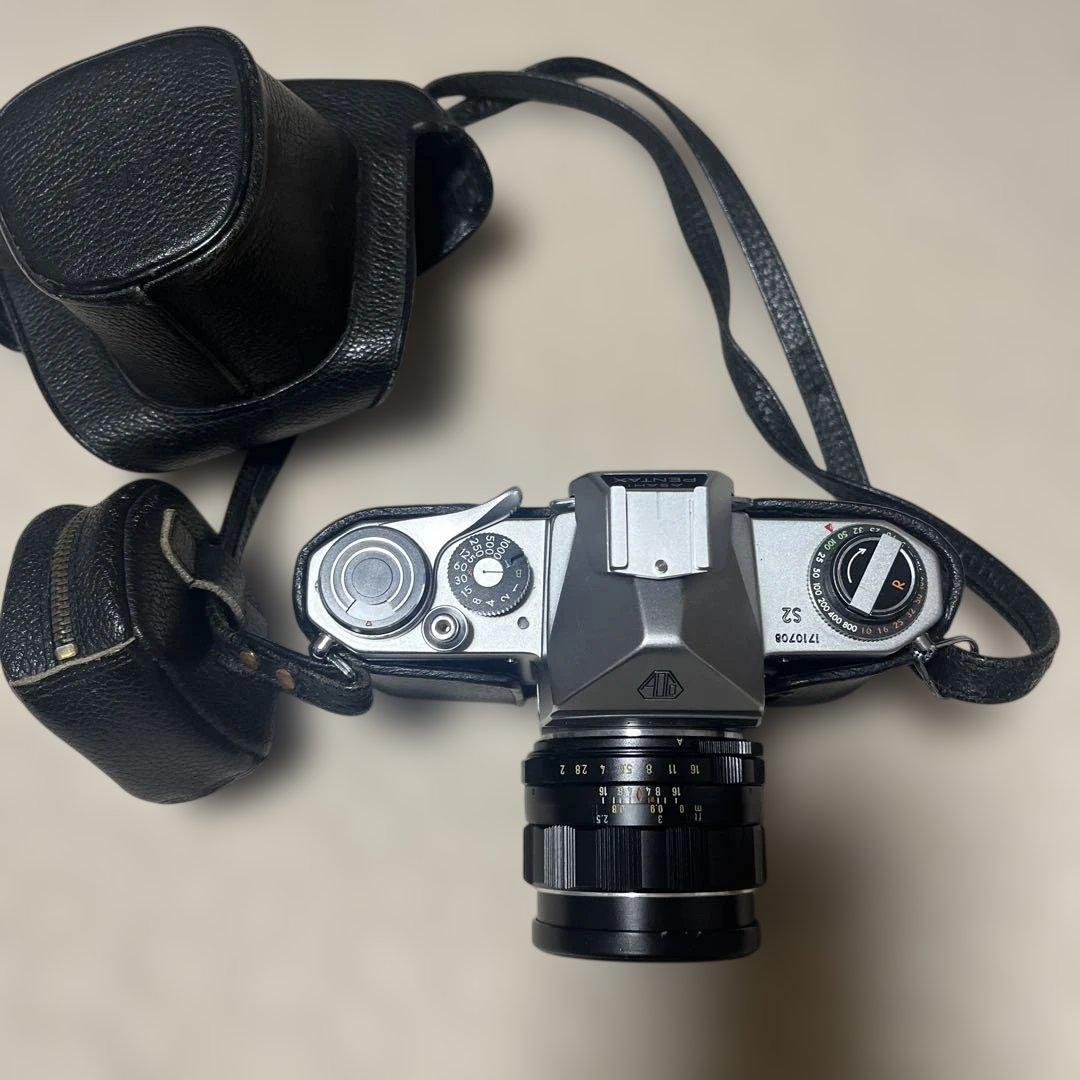 PENTAX フィルム一眼レフカメラ、tamronレンズ付属品まとめ売り！