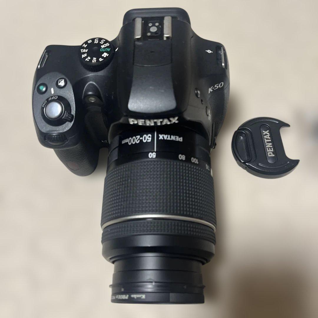PENTAX フィルム一眼レフカメラ、tamronレンズ付属品まとめ売り！