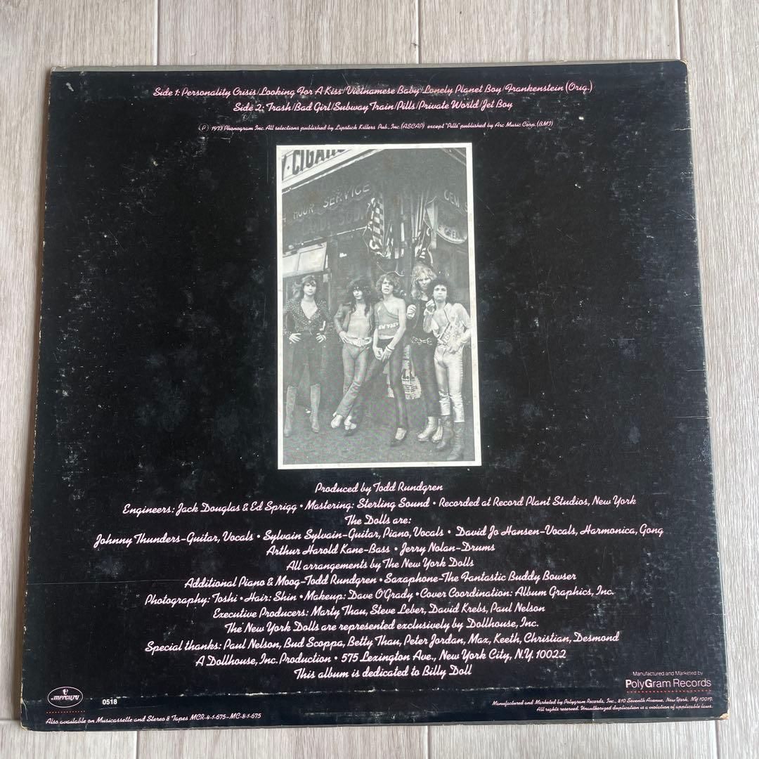 New York Dolls LP レコード