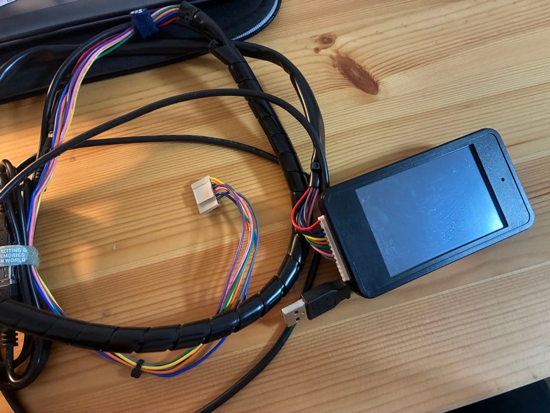 IPS液晶搭載パチスロ専用タッチパネル式データカウンター ブラック 黒