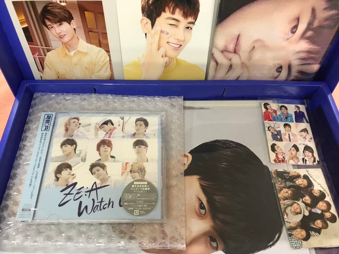 パク・ヒョンシク【新品・未開封】ZE:A 
CD＆DVD付、ミニクロス