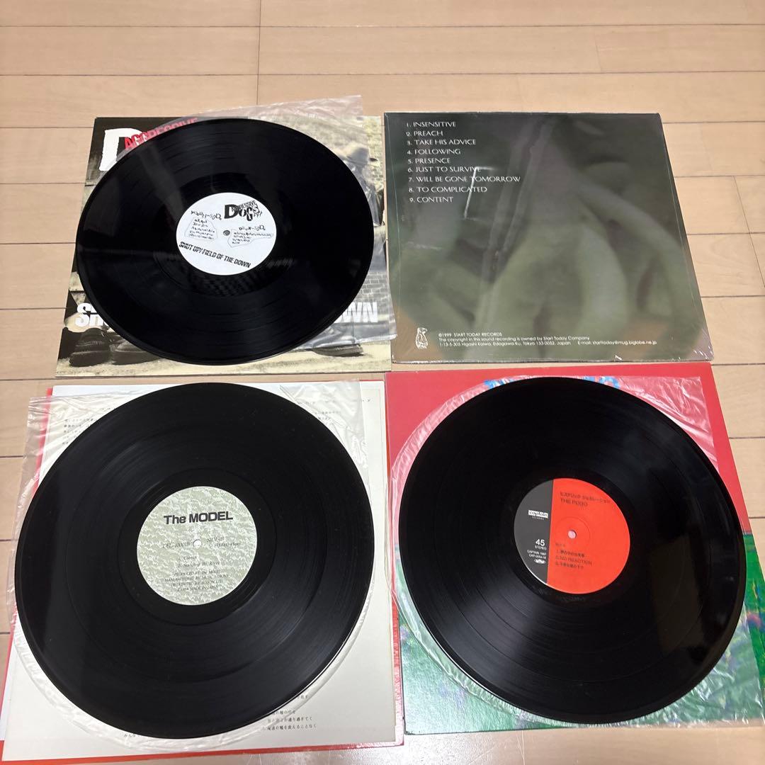 レコード　九州パンク系セット