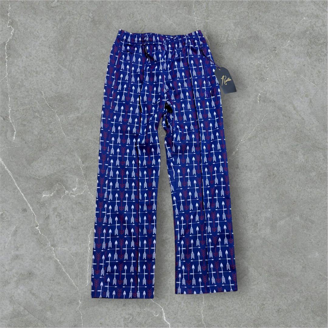 【N17】Needlesニードルズトラックパンツ JQ 総柄 ポリジャカード M