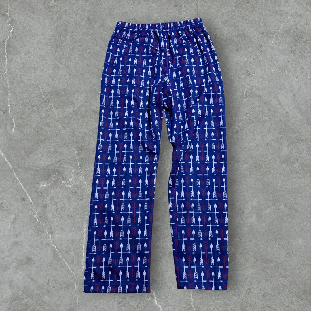 【N17】Needlesニードルズトラックパンツ JQ 総柄 ポリジャカード M