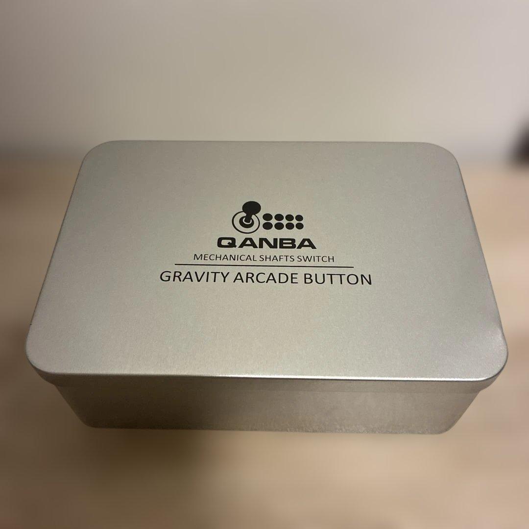 [未使用品] QANBA Gravity KS アケコン ボタン 24mm