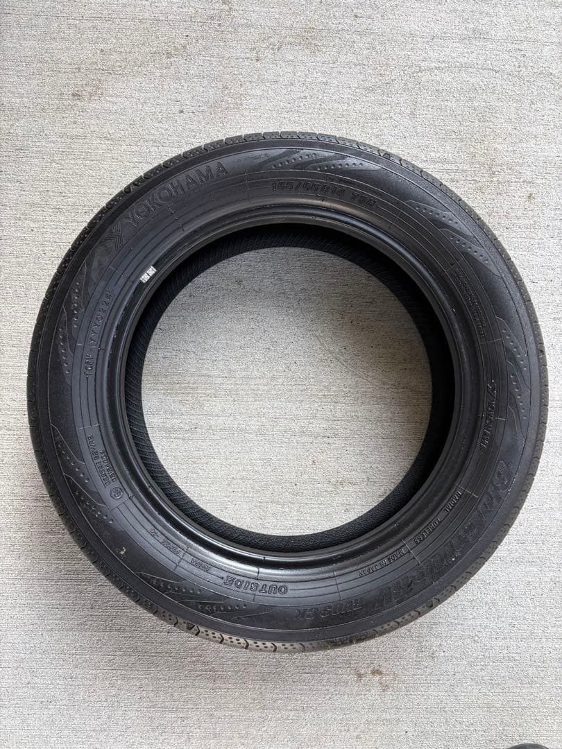 【2024年】YOKOHAMA 155/65R14 4本 NBOXカスタムJF1