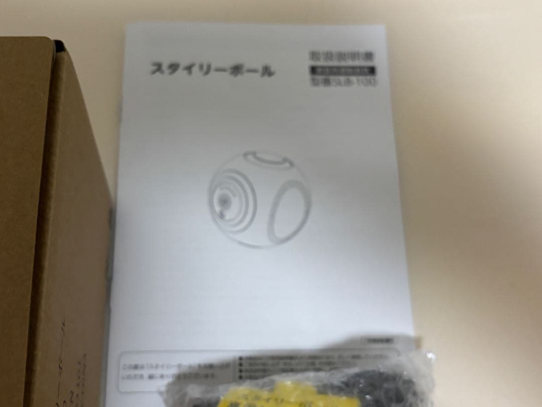 未使用品　ルネサンス スポーツクラブがつくったスタイリーボール　SLB-100